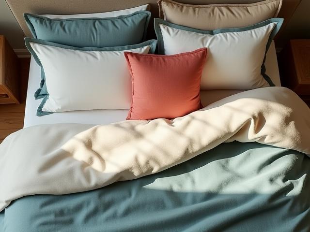 Linge de maison sur mesure aux couleurs de la Méditerranée